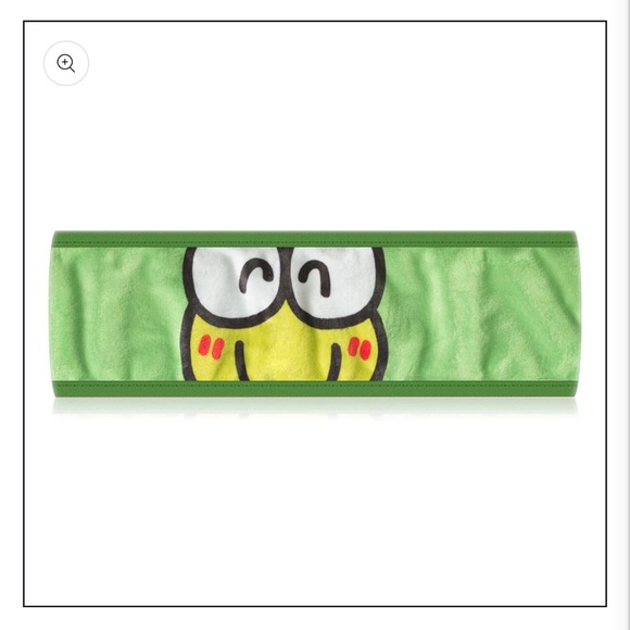 Set of 2: The Creme Shop x Sanrio Adjustable Spa Headbands Keroppi & Gudetama - Picture 6 of 6